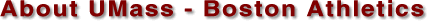 About UMB Athletics